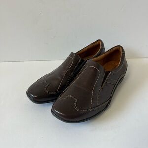 Natural Soul by Naturalizer Brown Slip-On Loafers 5.5‎